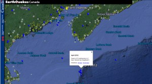 Earthquake Swarm April 2012